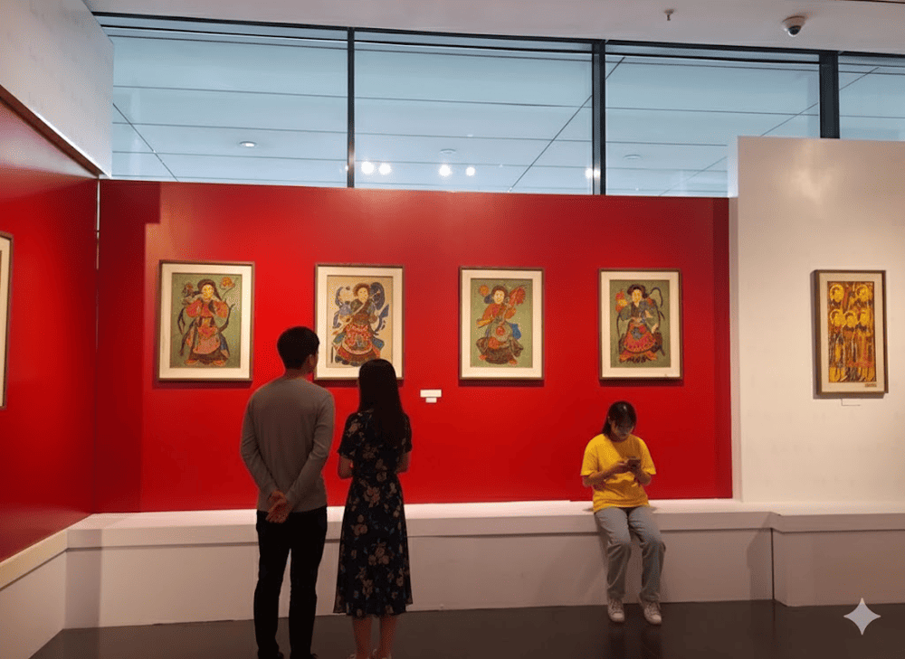 Mỗi góc trong bảo tàng Hà Nội đều dễ dàng trở thành phông nền cho những bức ảnh cực “nghệ”